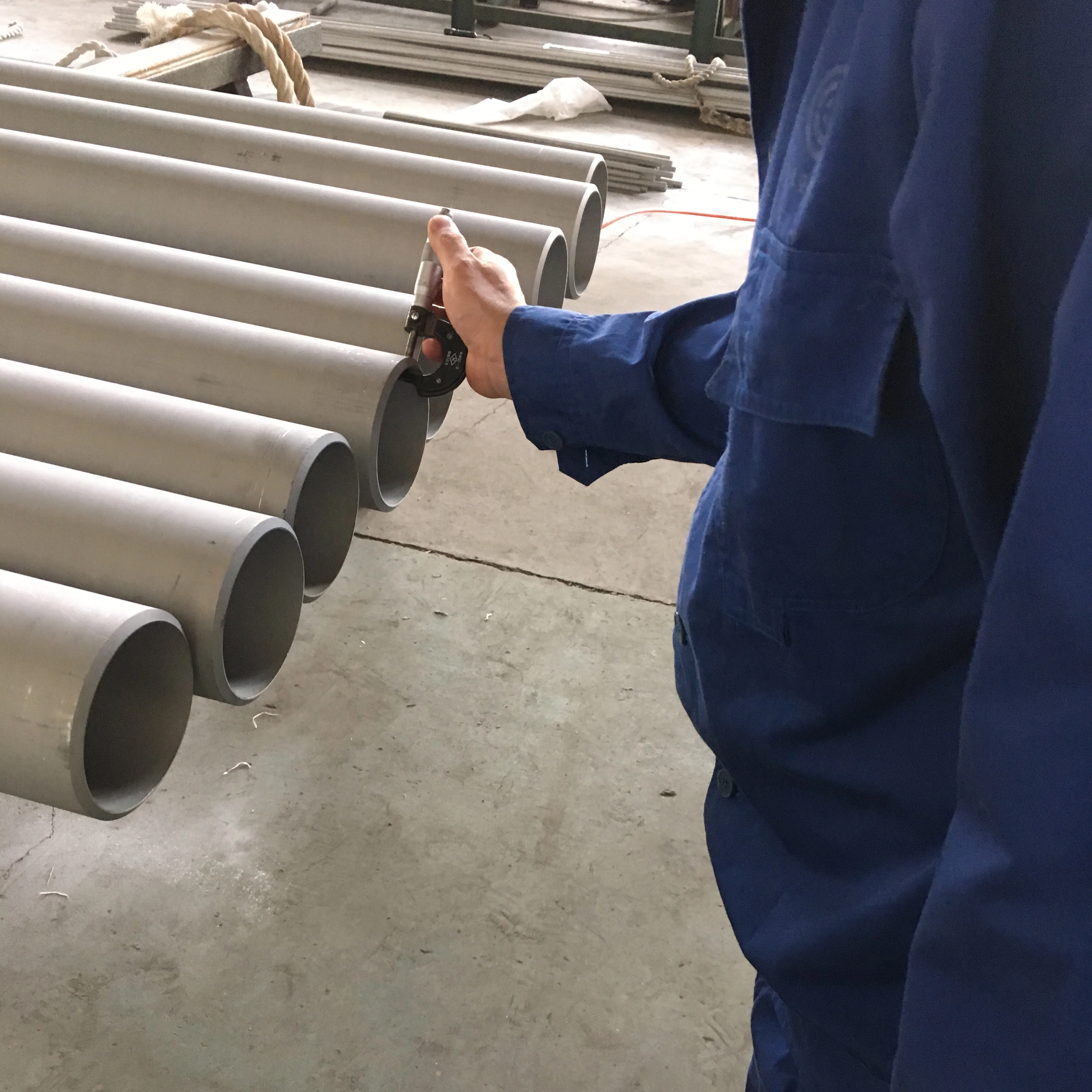 Indústria Cold Rolou 304H Tubo de aço inoxidável sem costura Ped