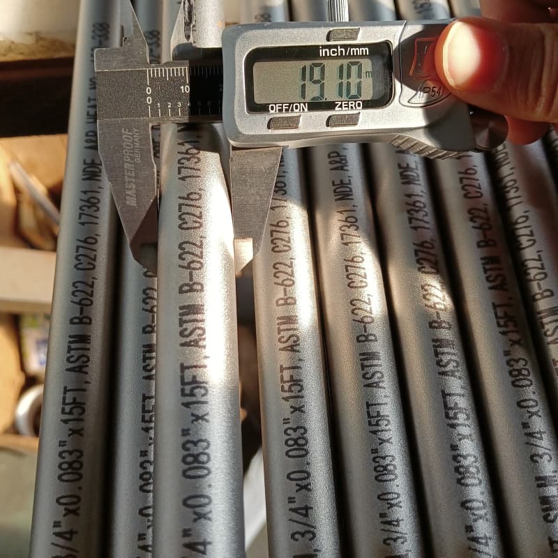 ISO9001 ASTM C276 HASTELLOY ASTM HASTELOLO Bright recozido aço inoxidável Tubos sem costura