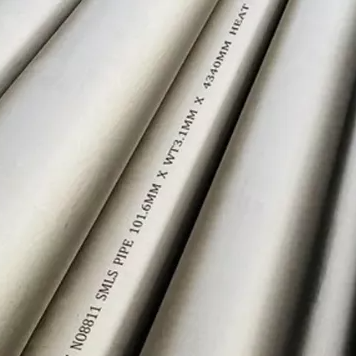  N08811 incoloy 800HT tubo sem costura de aço inoxidável/tubos de liga à base de níquel de alta precisão