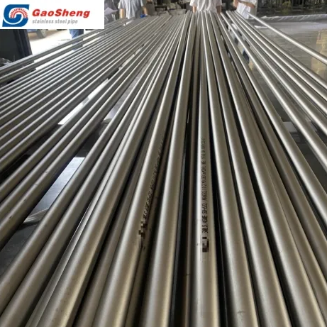 Tubo de aço inoxidável sem costura de liga de níquel polido laminado a frio Inconel 601 N06601 fabricado na China