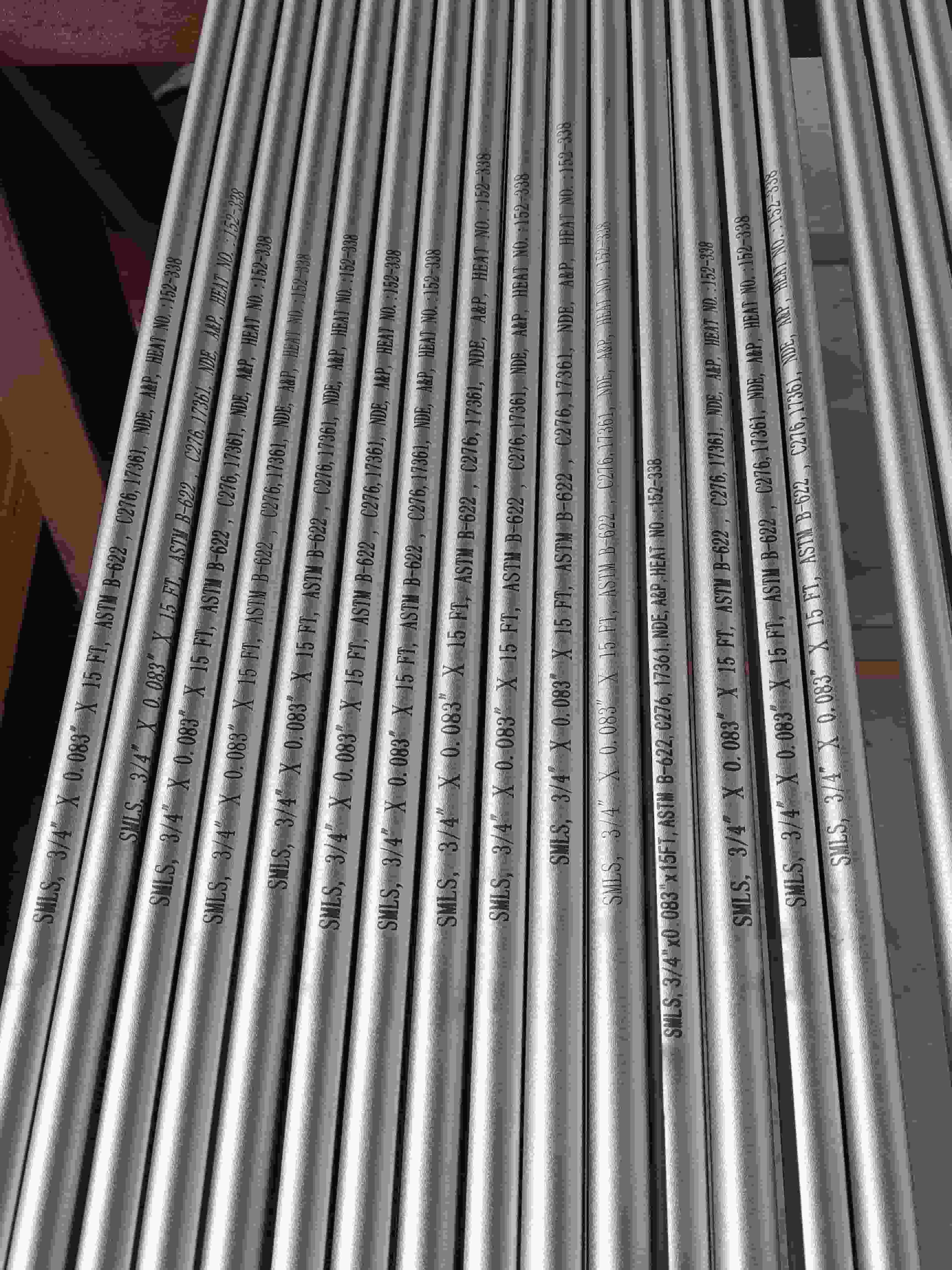 ISO9001 ASTM C276 HASTELLOY ASTM HASTELOLO Bright recozido aço inoxidável Tubos sem costura