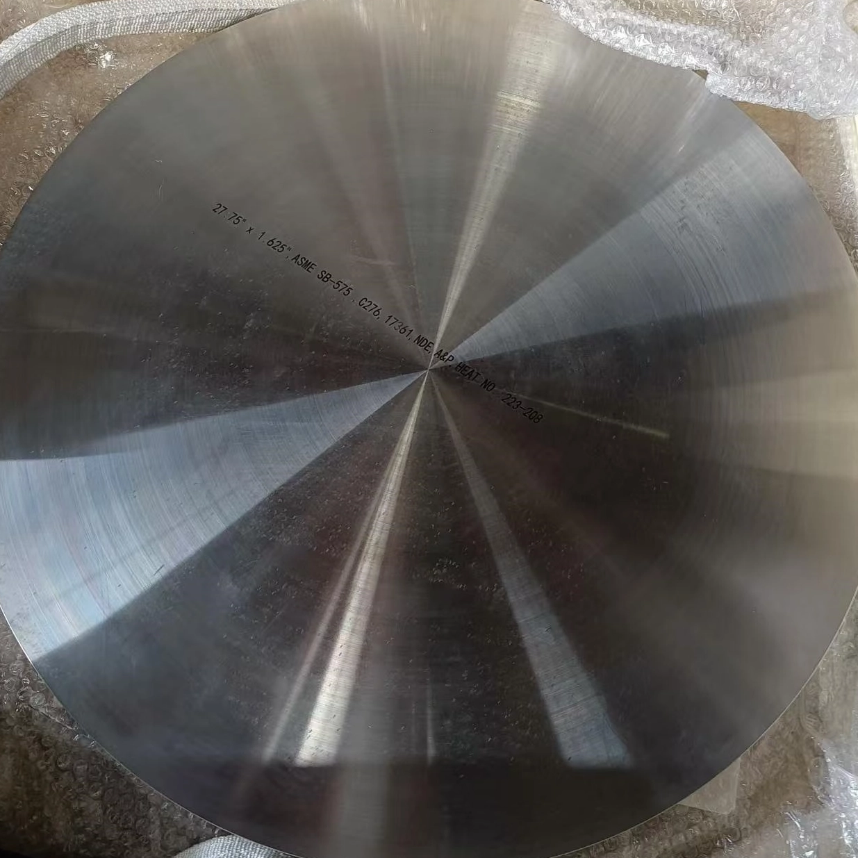 Níquel traslado com aço traslado