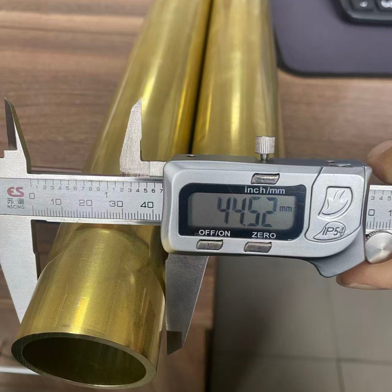 Tubo de cobre Admiralty Brass C44300 de alta tolerância e qualidade 