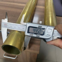Tubo de cobre Admiralty Brass C44300 de alta tolerância e qualidade 