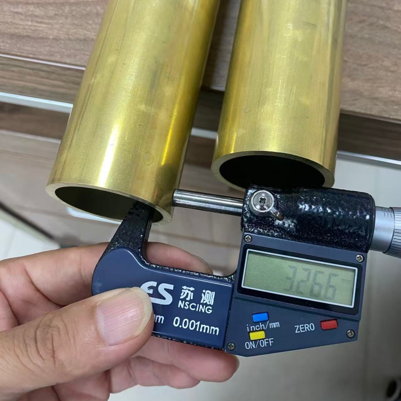 Tubo de cobre Admiralty Brass C44300 de alta tolerância e qualidade 